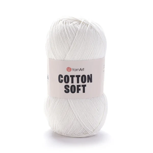 Fir de croșetat Cotton Soft01 – 55% Bumbac, 45% PAC