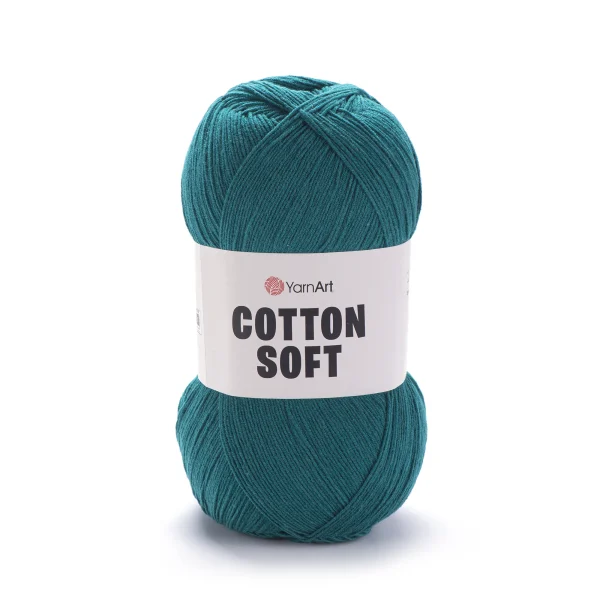 Fir de croșetat Cotton Soft63 – 55% Bumbac, 45% PAC