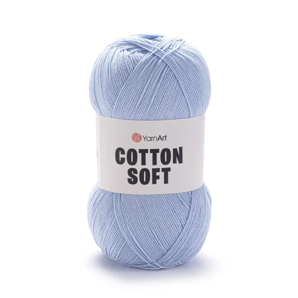 Fir de croșetat Cotton Soft75 – 55% Bumbac, 45% PAC