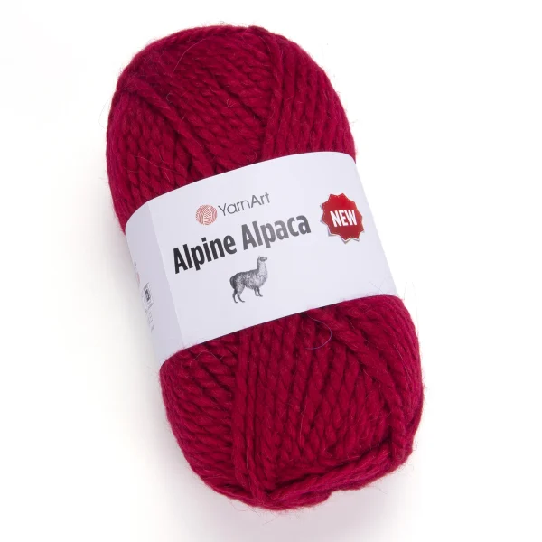 Fir de croșetat Alpin Alpaca 434: 20% Alpaca, 20% Lână, 60% Acril