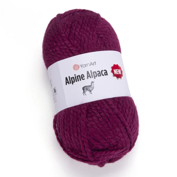 Fir de croșetat Alpin Alpaca 441: 20% Alpaca, 20% Lână, 60% Acril