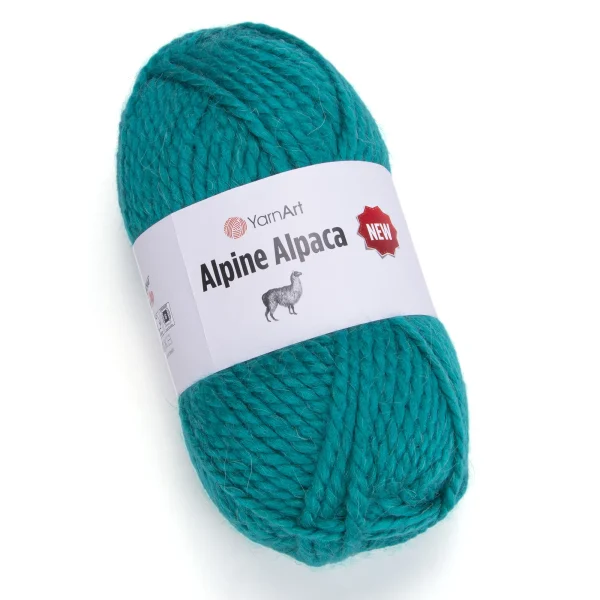 Fir de croșetat Alpin Alpaca 446 Turcoaz