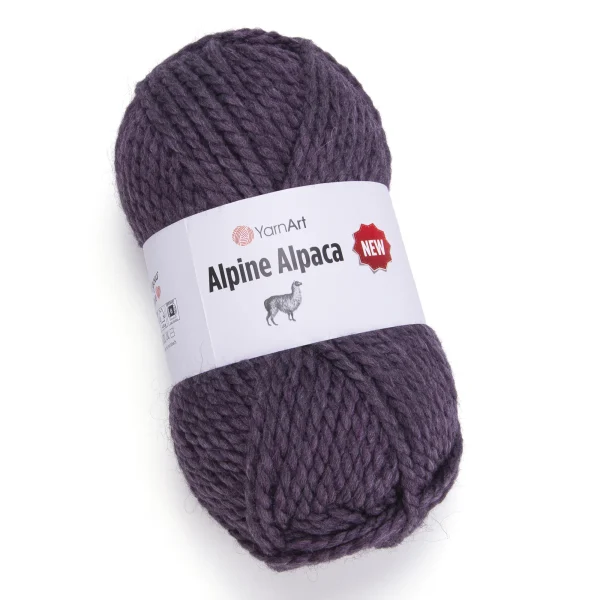 Fir de croșetat Alpin Alpaca 451: 20% Alpaca, 20% Lână, 60% Acril