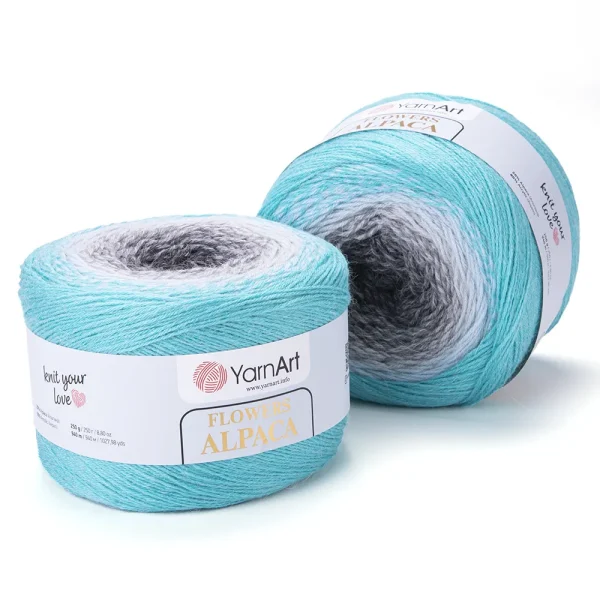 Fir de croșetat Flowers Alpaca 403:20% Alpaca, 80% Acril