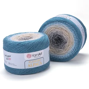 Fir de croșetat Flowers Alpaca 417:20% Alpaca, 80% Acril